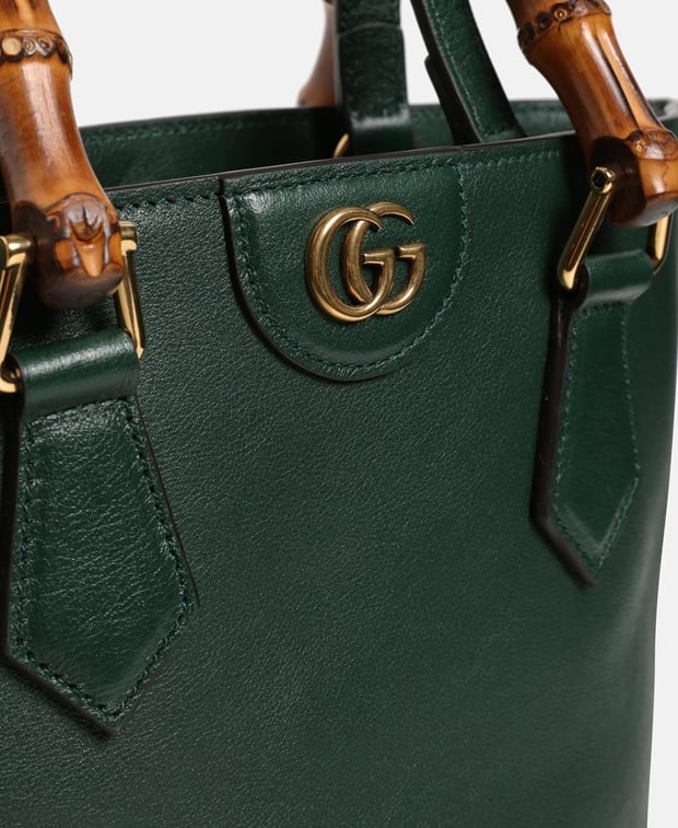 Gucci Leather handbag Dark Green