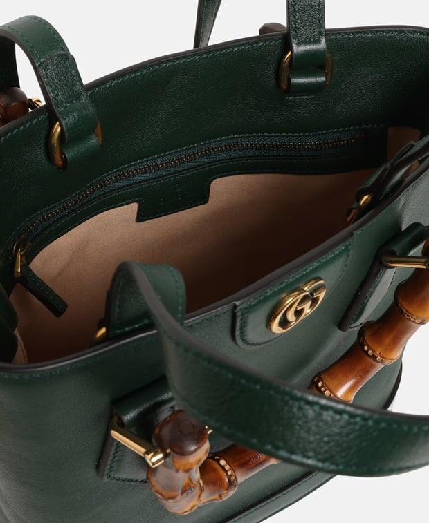 Gucci Leather handbag Dark Green