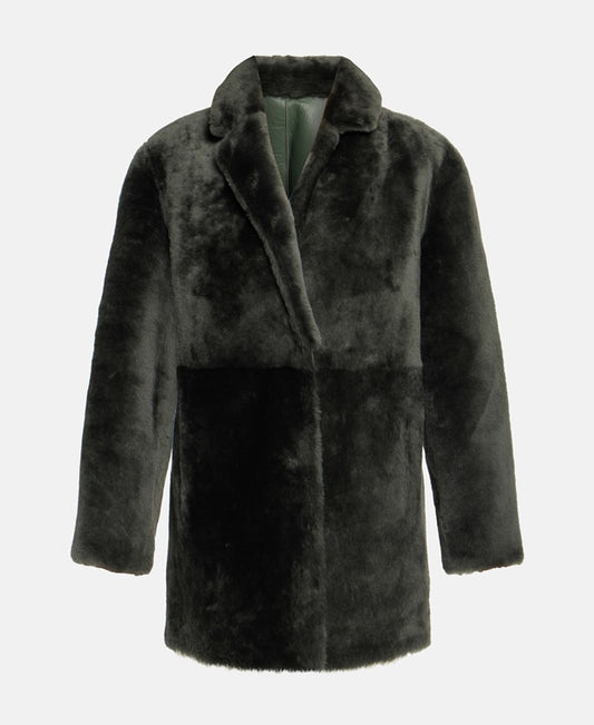 Yves Salomon Leather coat