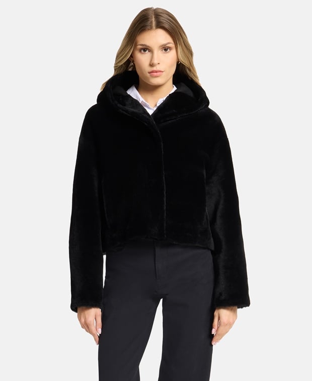 Yves Salomon Lamb fur jacket