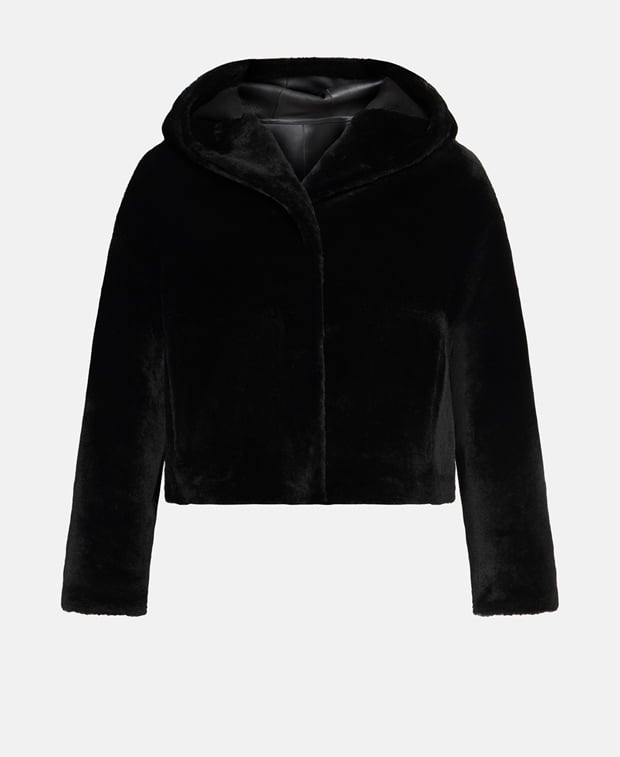 Yves Salomon Lamb fur jacket