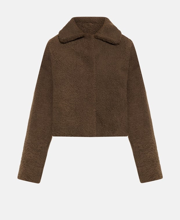 Yves Salomon Lamb fur jacket