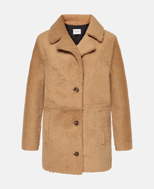 Yves Salomon Lamb leather coat