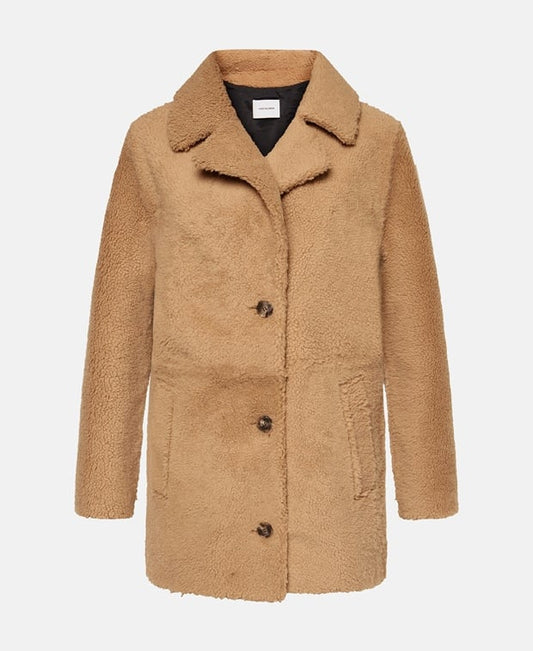 Yves Salomon Lamb leather coat