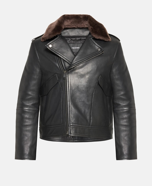 Yves Salomon Leather jacket