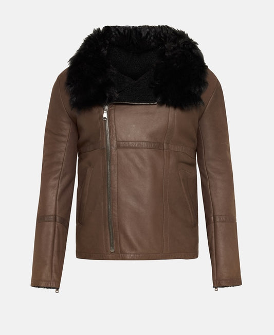 Yves Salomon Leather jacket