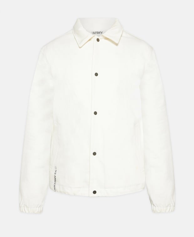 Yves Salomon Denim jacket White