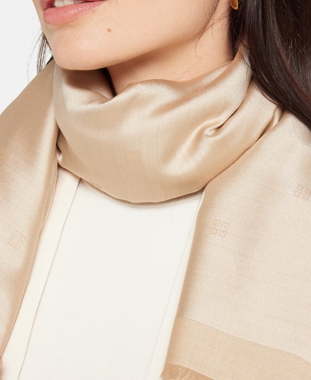 Givenchy Square scarf Beige