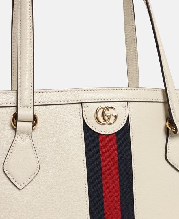 Gucci Leather tote bag Ecru