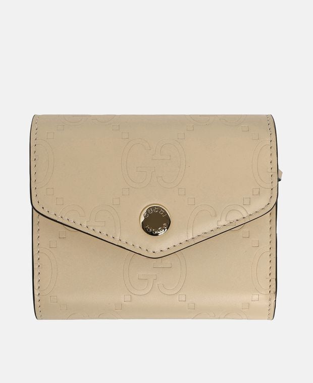 Gucci Leather wallet Champagne