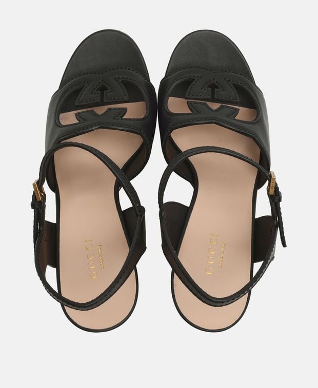 Gucci Platform sandals Interlocking G