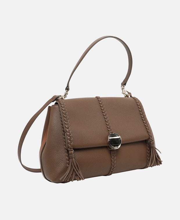 Chloé Leather shoulder bag Dun