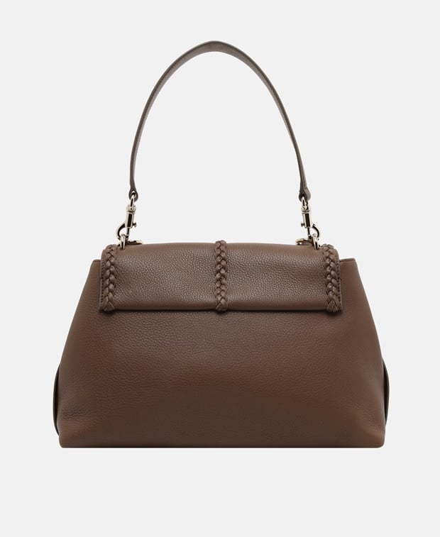Chloé Leather shoulder bag Dun