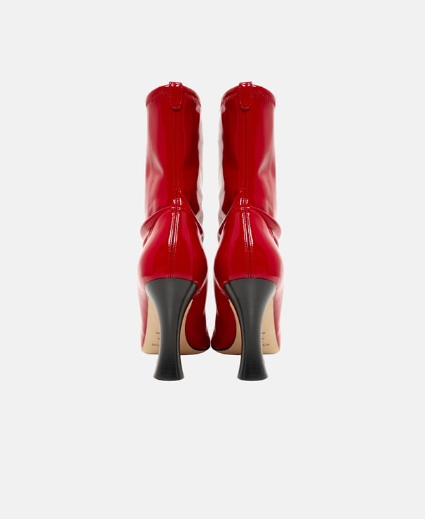Sergio Rossi Tara 090 Ankle boots Dark Red