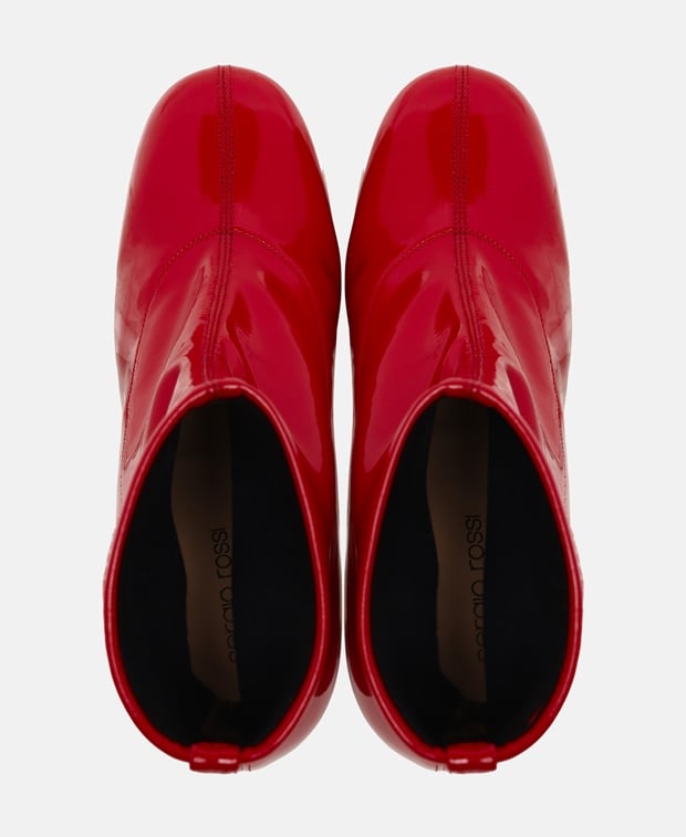 Sergio Rossi Tara 090 Ankle boots Dark Red
