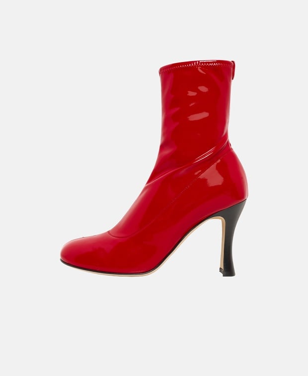 Sergio Rossi Tara 090 Ankle boots Dark Red