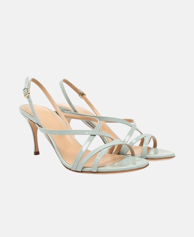 Sergio Rossi Bon Ton 075 Heeled sandals Lime