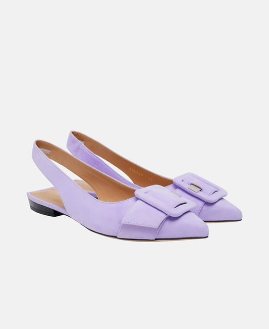 Sergio Rossi Milano Mia Slingback ballerina Lilac