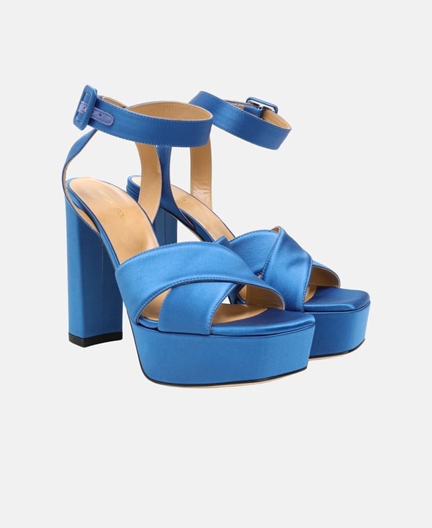 Sergio Rossi Sr Monica 090 Heeled sandals Light Blue