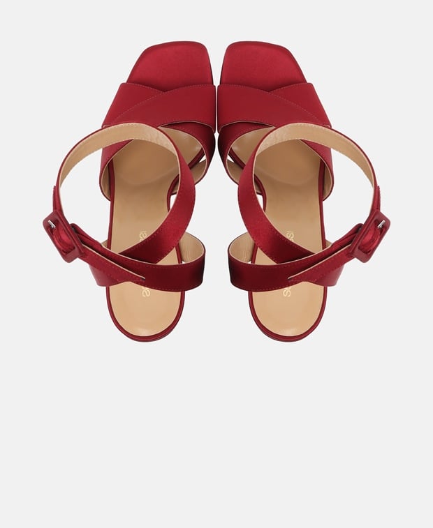 Sergio Rossi Monica 090 Platform sandals Cherry Red
