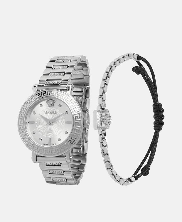 Versace Watch and bracelets set Greca