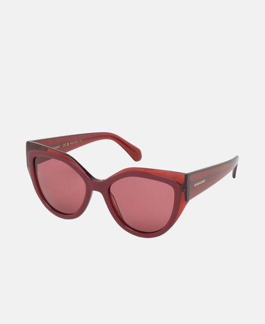 Salvatore Ferragamo Sunglasses Dark Red