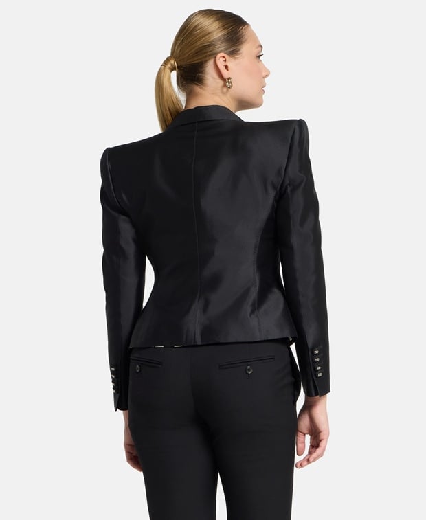 Dolce & Gabbana Silk blazer Black
