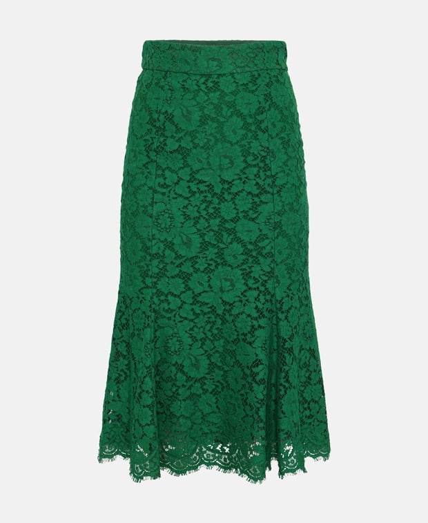 Dolce & Gabbana Maxi-skirt Lime