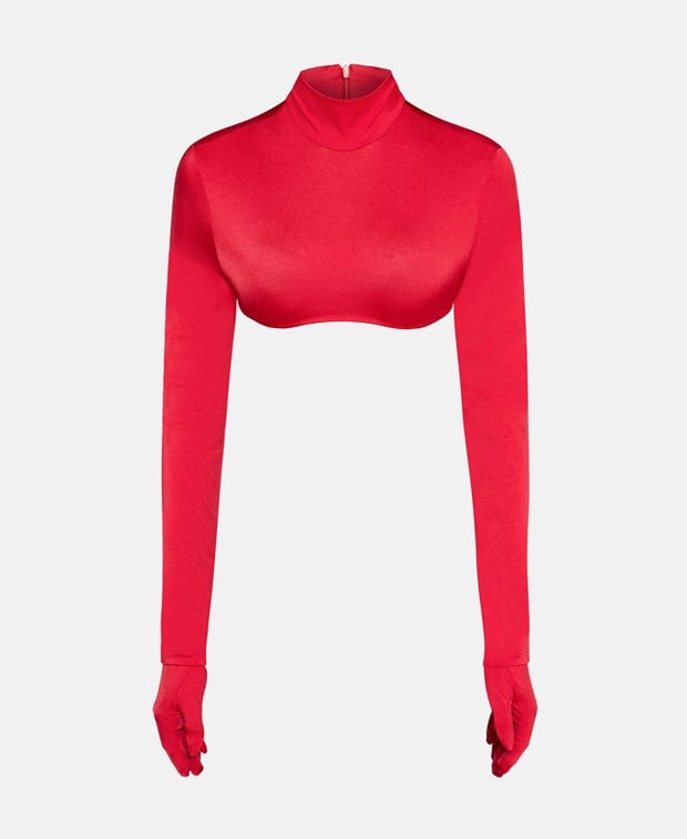 Dolce & Gabbana Rollneck longsleeve Red