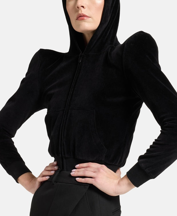 Balenciaga Hooded sweat jacket