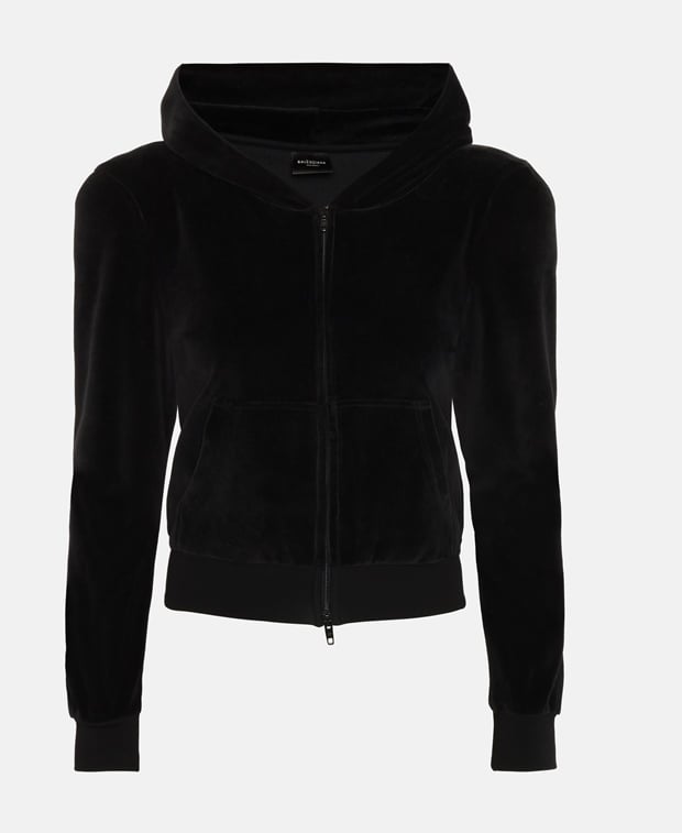 Balenciaga Hooded sweat jacket