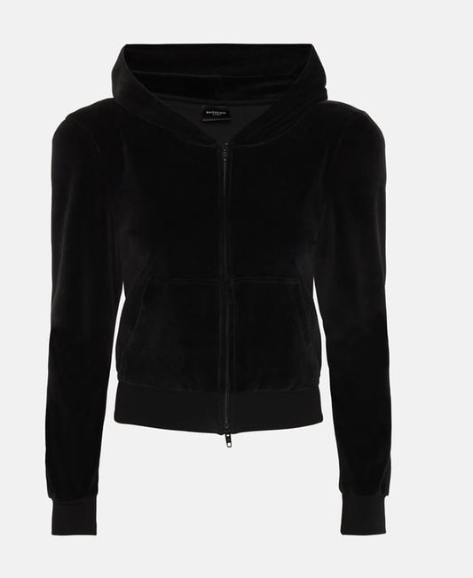 Balenciaga Hooded sweat jacket