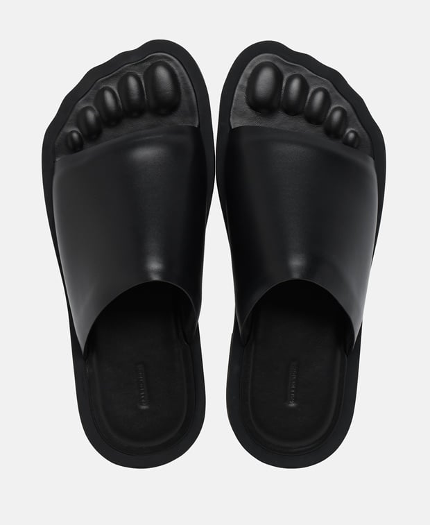 Balenciaga Fetish Slides Black