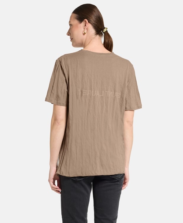 Saint Laurent T-shirt Taupe