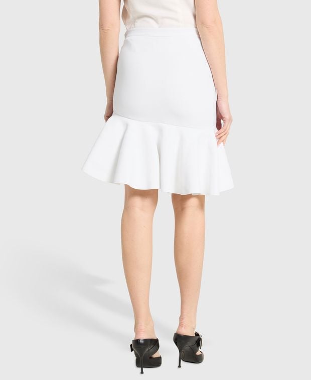Alexander McQueen Flounced skirt