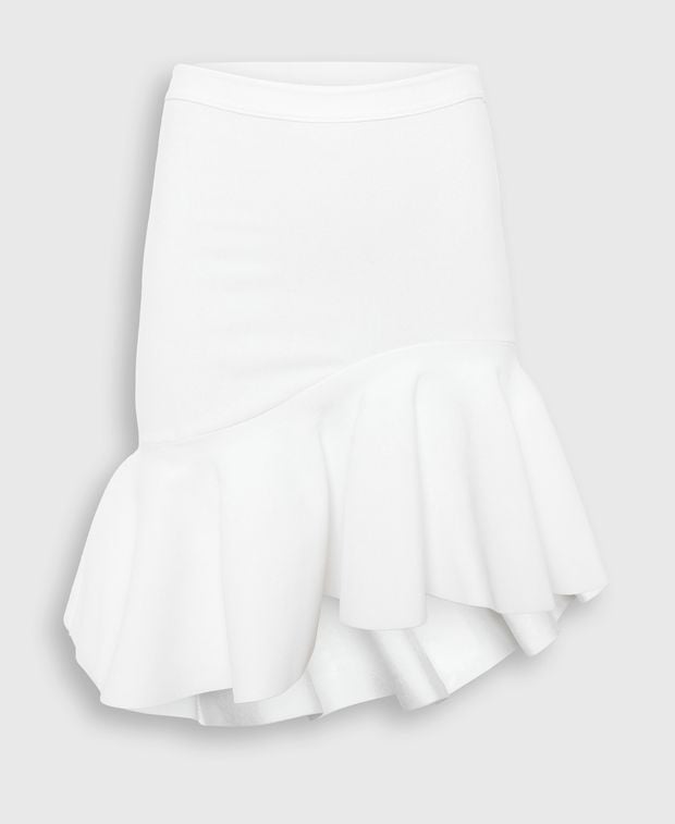 Alexander McQueen Flounced skirt