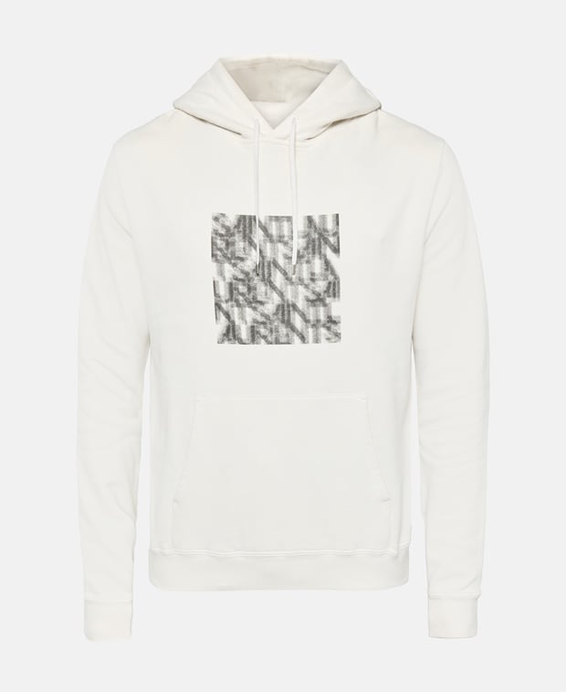 Saint Laurent Hoodie Ecru