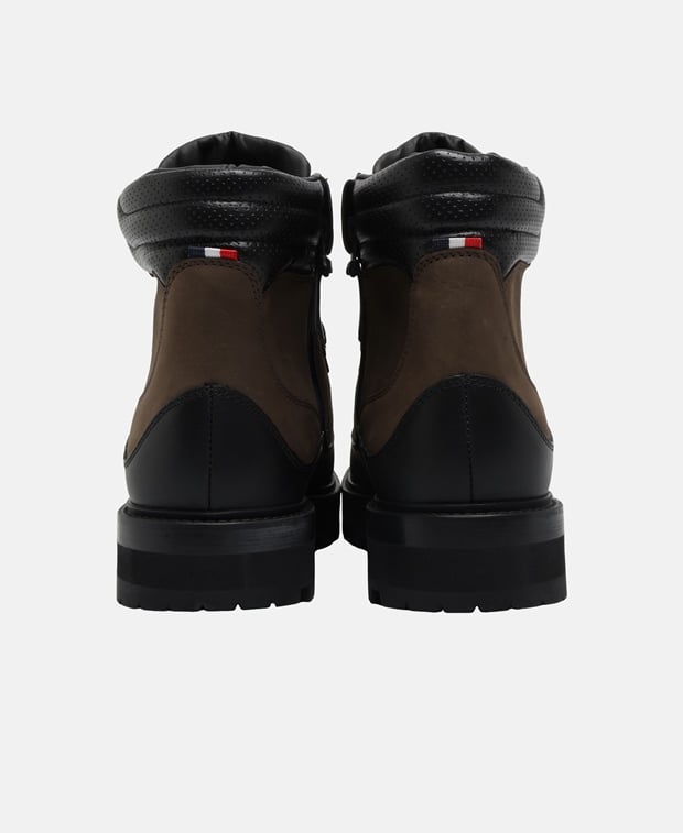 Moncler Lace-up boots Dark Brown