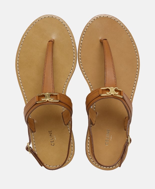 Celine Lympia Triomphe Sandals