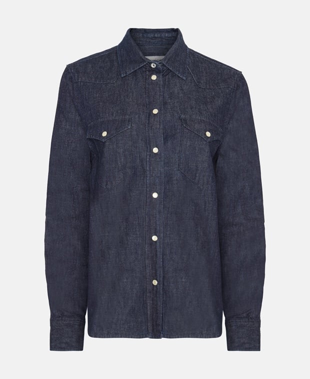 Officine Générale Denim blouse