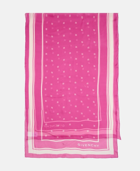 Givenchy Silk scarf Pink
