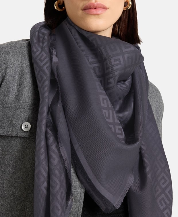 Givenchy Square scarf Grey