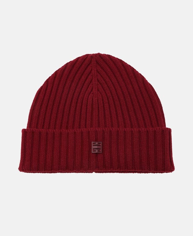 Givenchy Wool beanie Bordeaux
