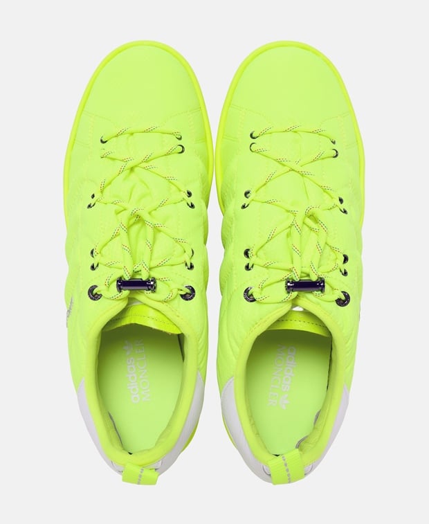 Moncler Genius Campus Sneakers Neon Yellow