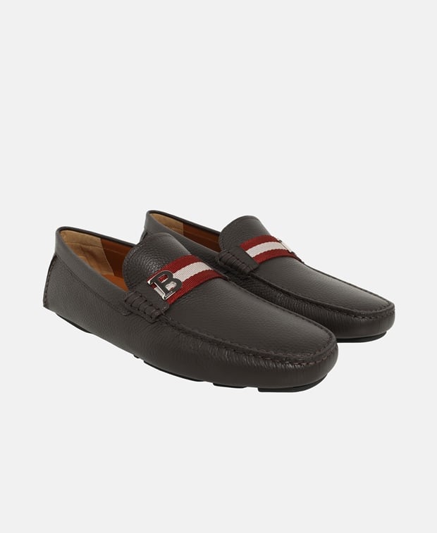 Bally Wiliam Moccasins Dark Brown