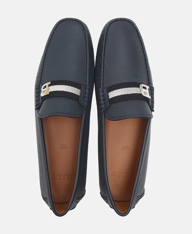 Bally Wiliam Moccasins Blue