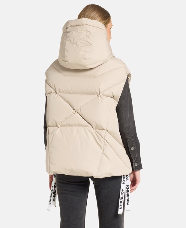 Khrisjoy Down gilet Sand