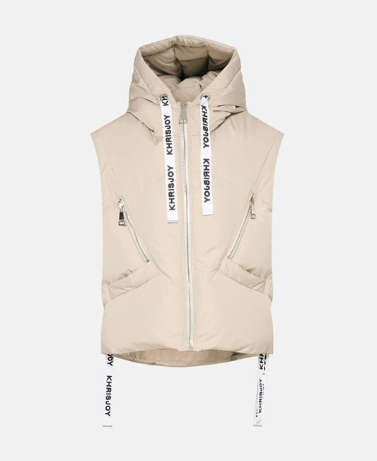 Khrisjoy Down gilet Sand