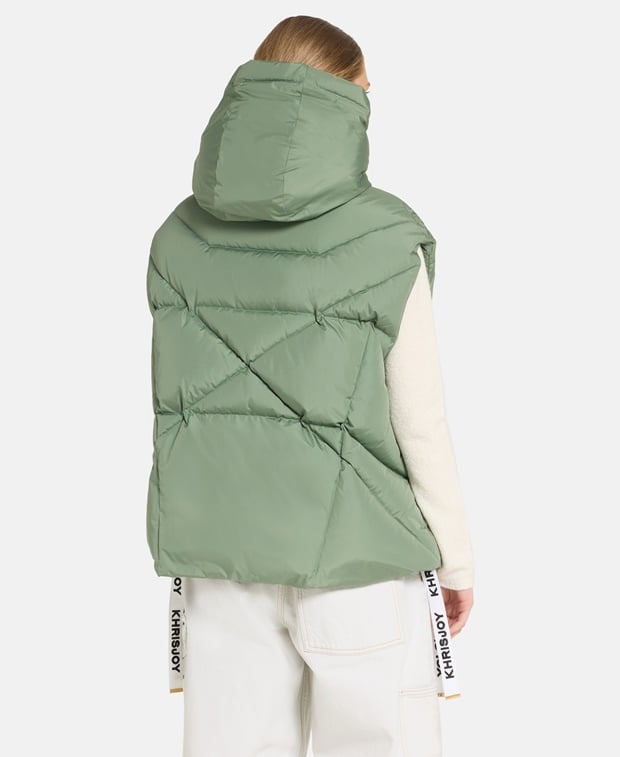 Khrisjoy Down gilet Teal