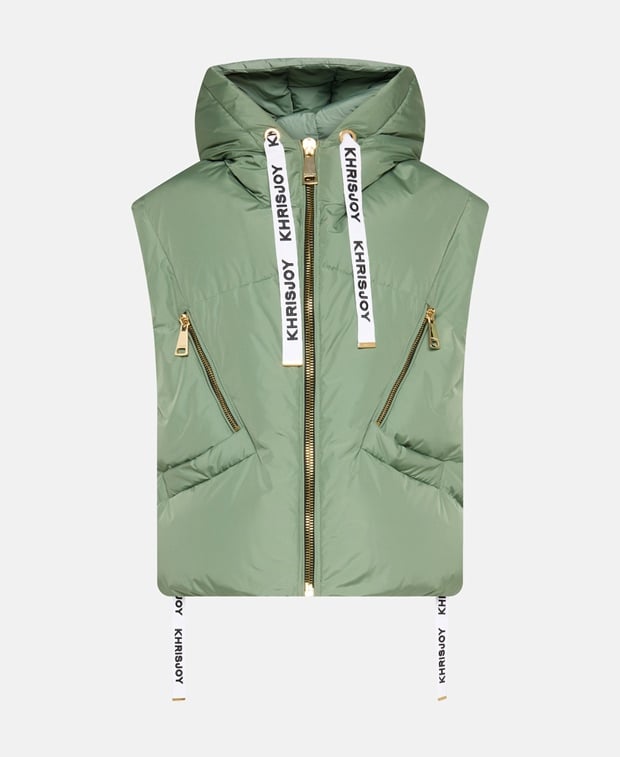 Khrisjoy Down gilet Teal